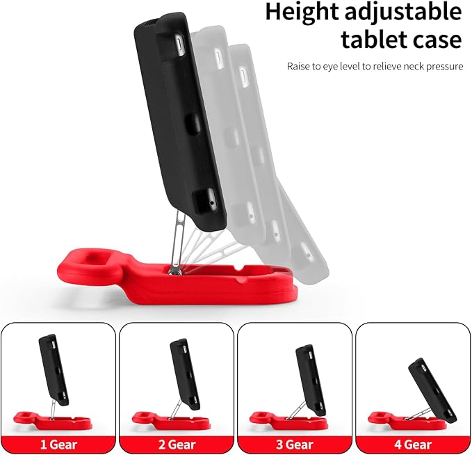 Kids Case for iPad 7th/8th/9th Gen 10.2 Inch with Adjustable Stand Handle | Kids Shockproof EVA Case with Handle Adjustable Stand for Portrait Landscape ViewingHeavy Duty Cover for ipad 10.2 inch.