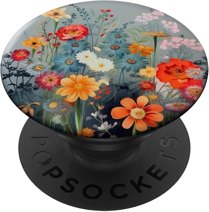 Flower Bouquet Floral Pattern PopSockets Adhesive PopGrip