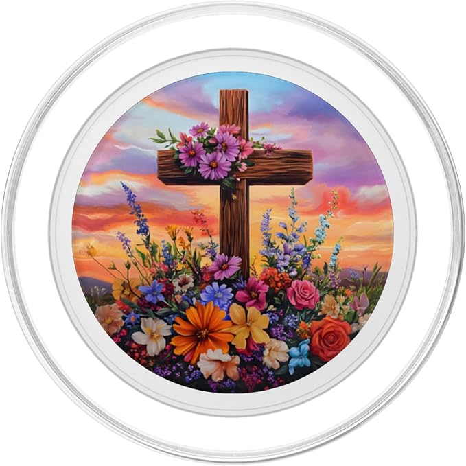 Christian Cross PopSockets Adhesive PopGrip