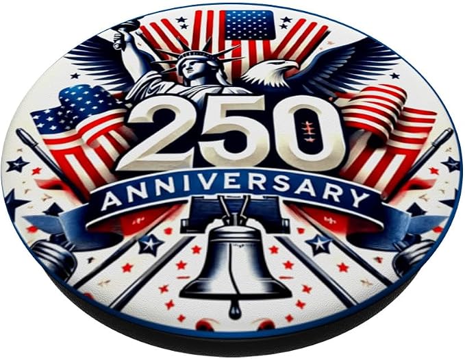 250th Anniversary USA PopSockets Adhesive PopGrip