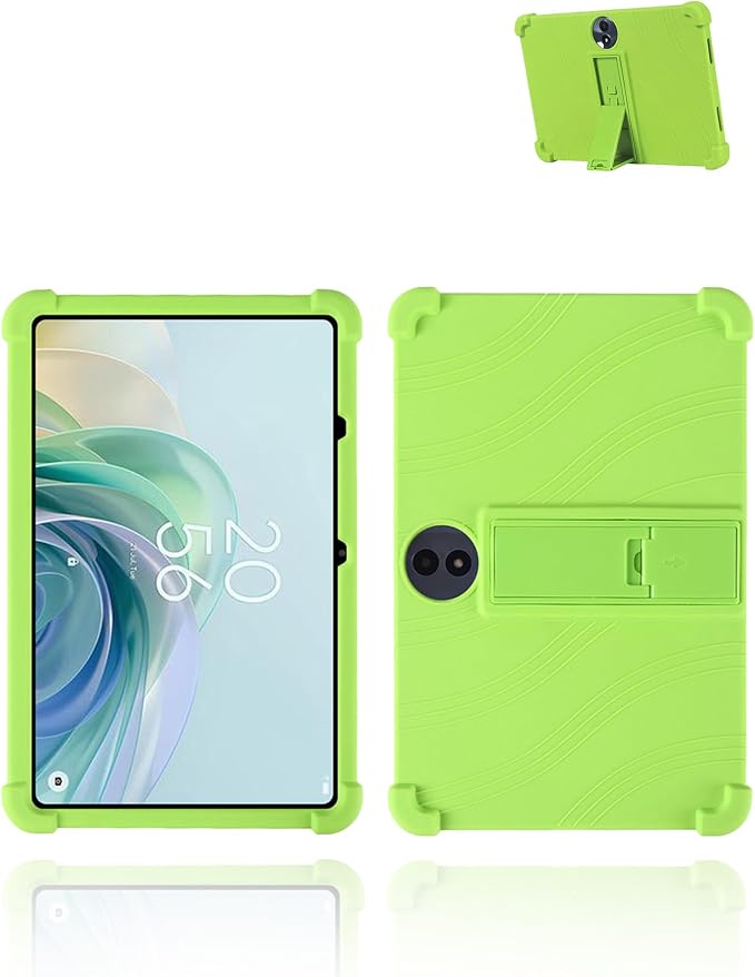 for TCL NXTPAPER 11 Plus Android 15 Gaming Tablet11.5 2.5K Ultra Clear Display Tablet Model CaseSoft Silicone Adjustable Stand Cover Lightweight Kids FriendlyBlack.