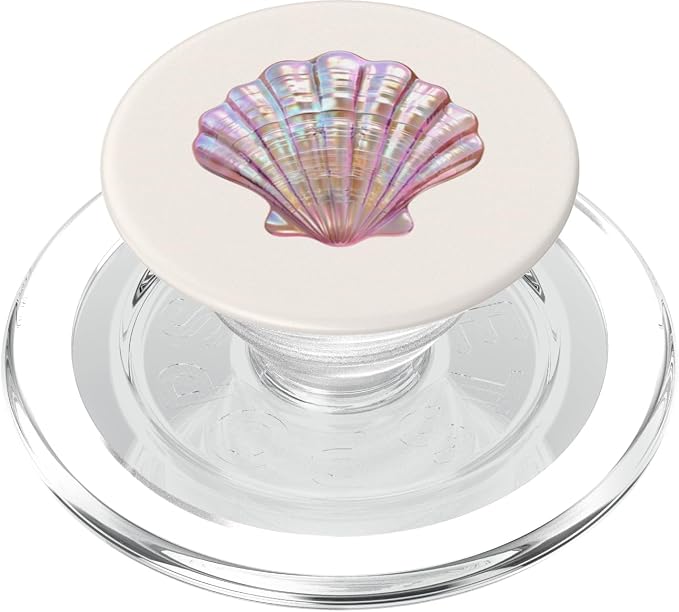 Mermaid Core Aesthetic Pastel Preppy Sea Shells Oceanic PopSockets PopGrip for MagSafe