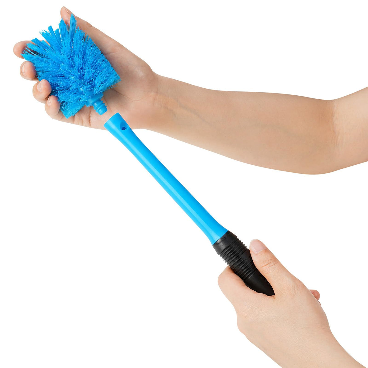 MOSOLAN 2-in-1 Bottle Brush Refills, Breezy Blue