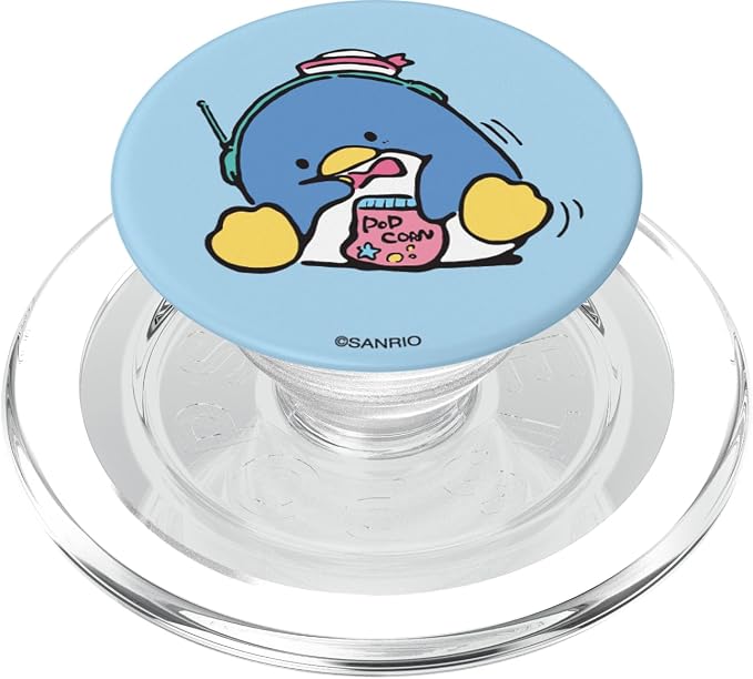 Sanrio Tuxedosam Snacks and Music PopSockets Adhesive PopGrip