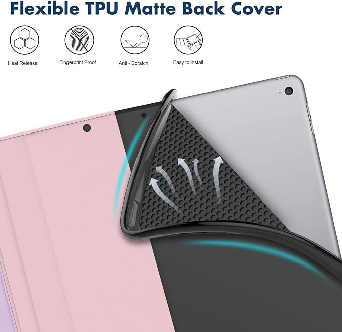 Dteck for Samsung Galaxy Tab A 10.1 2019 Case Unicorn Case for Samsung Tab A 10.1 inch Tablet Slim Leather Cover Folio Stand Protective Case for Samsung 10.1 Tab A SM-T510/T515 Unicorn Pink