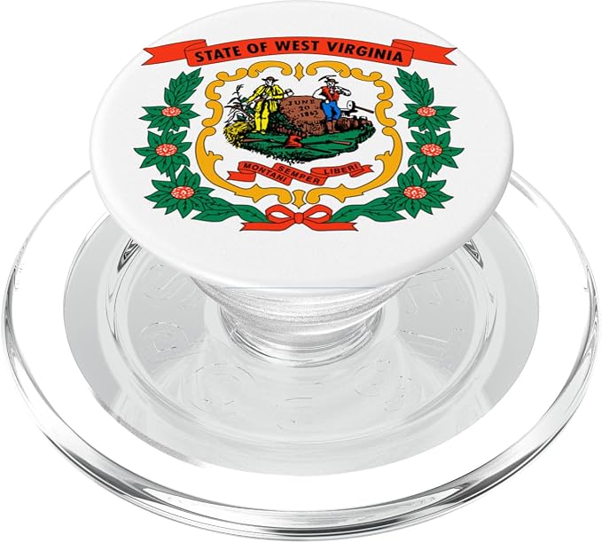 West Virginia Flag PopSockets Adhesive PopGrip
