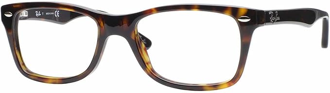 Ray-Ban unisex-adult Rx5228 Square Prescription Eyeglass Frames