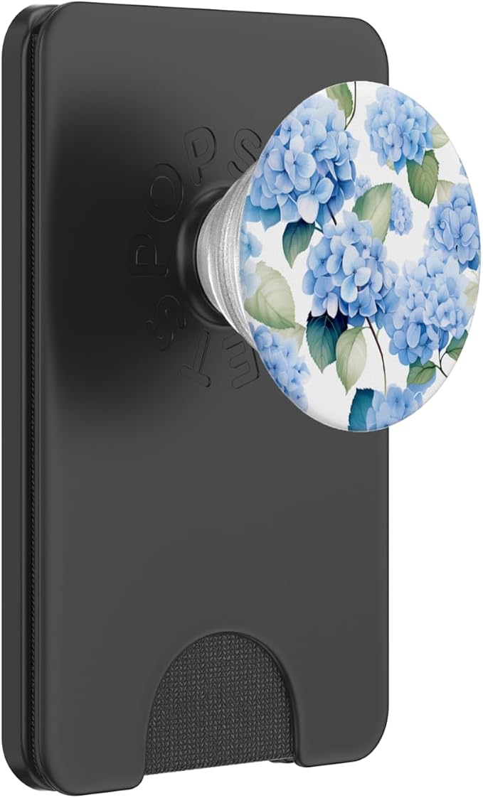 Floral Hydrangeas Flower Lover Tropical Garden PopSockets Adhesive PopGrip
