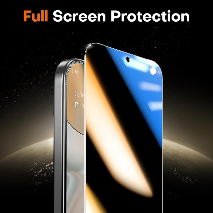 TOCOL for Pixel 2026 Screen Protector Clear | Easy Installation Bubble-Free 9H+ Tempered Glass 11FT Military Grade Shatterproof Anti-Scratch Case Friendly HD 2 Pack