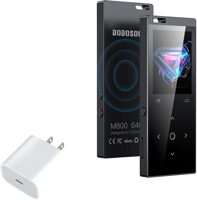 BoxWave Charger Compatible with DODOSOUL M800 - PD GAN miniCube (30W) 30W Tiny PD GAN Type-C Wall Charger - Winter White