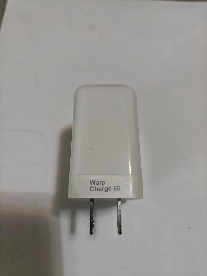 65W Warp Charger Replacement for OnePlus for OnePlus 13/12R/12/11/10/Nord 2 5G/9 Pro/9RT/9/9R/8T/Realme 10V 6.5A Fast Charging Adapter with 5.0ft USB-C Cable