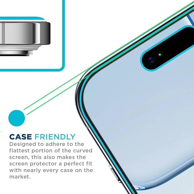 Tech Armor Privacy Glass for iPhone 17 Air Screen Protector 1-Pack | Ballistic Anti-spy protection 9H tempered bubble-free install case-friendly Face ID compatible oleophobic coating