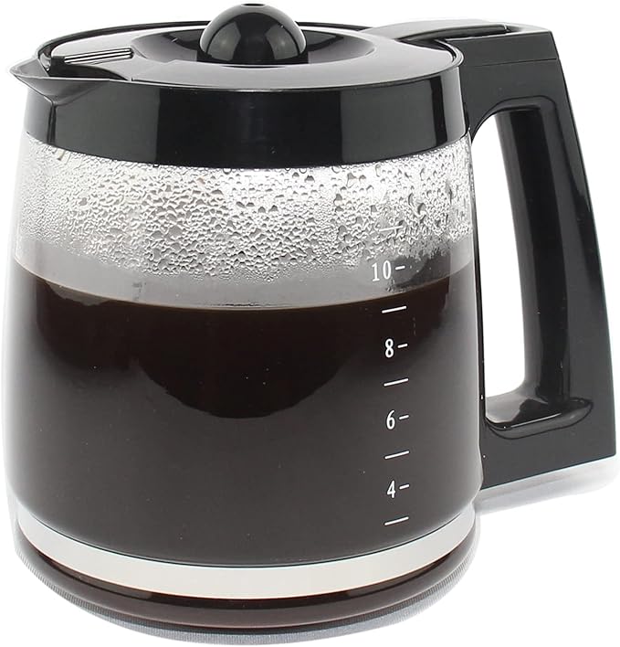 12-Cup Glass Coffee Carafe Replacement for Hamilton Beach Coffeemaker