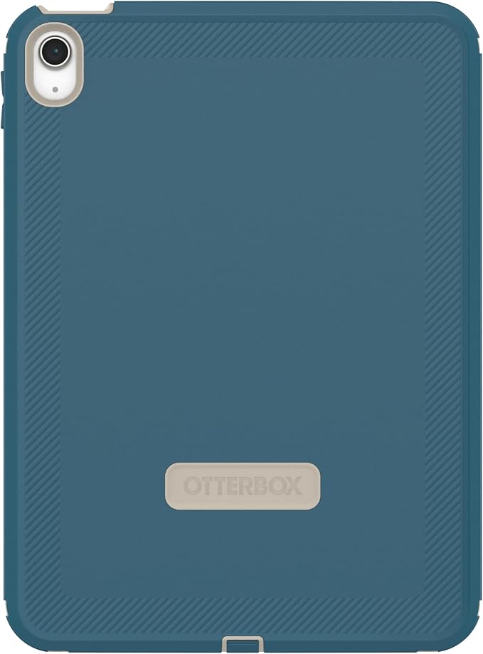 OtterBox Defender Series Case for iPad (A16) &amp iPad 10th Gen - Blue | Heavy Duty Impact Absorbing Rugged and Protective Multi-Layer iPad Case
