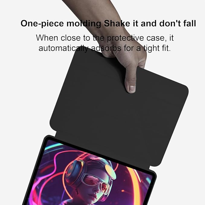 for Samsung Galaxy Tab S11 Casehigh qualit Magnetism Shell LightweightDouble Foldable and deformableScratch ResistantAutomatic Sleep/Wake-up