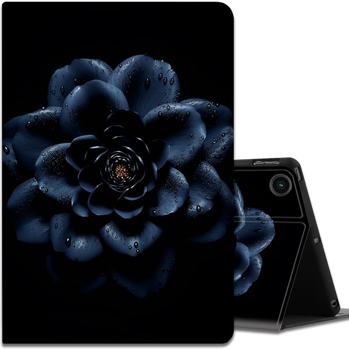 Case for Samsung Galaxy Tab A9 Plus 11 2023 Multi-Viewing Angles with Automatic Sleep/Wake Function for Samsung Galaxy A9+Tablet (SM-X210/X216/X218) American Flag Wolf
