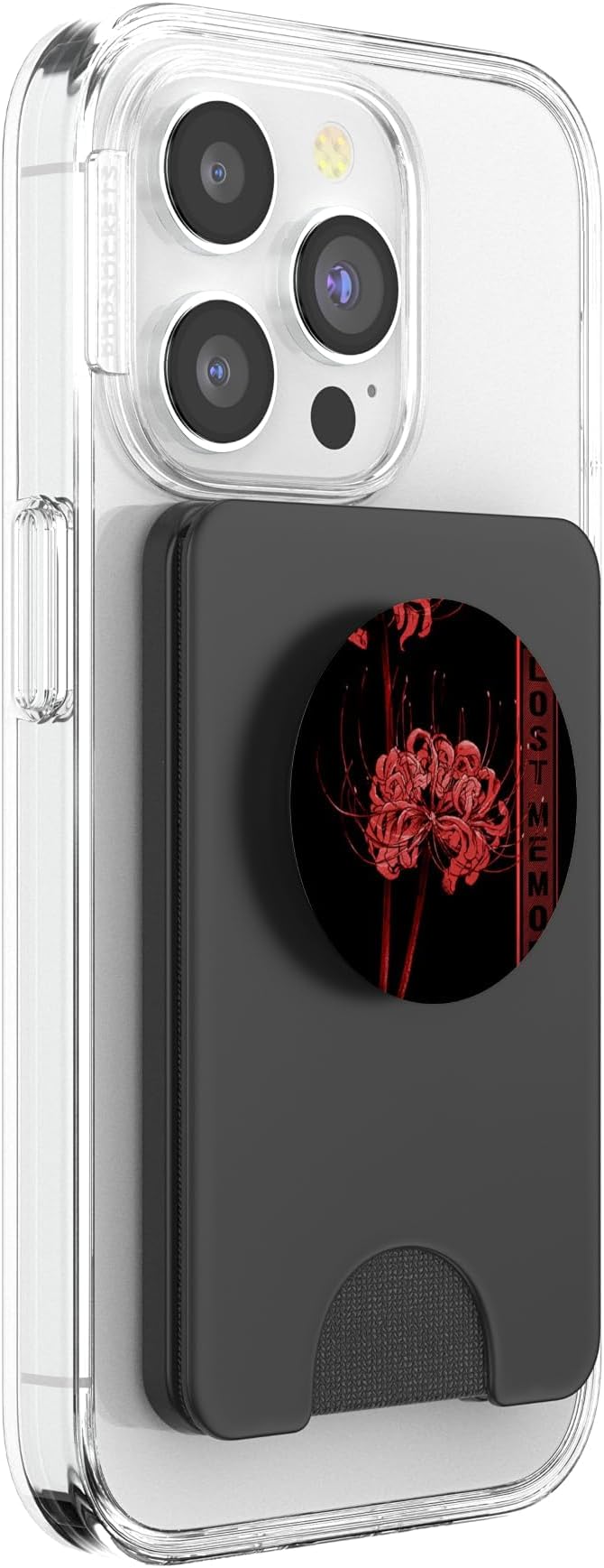 Japanese Spider Lily Soft Grunge Anime Aesthetic Flower PopSockets Adhesive PopGrip