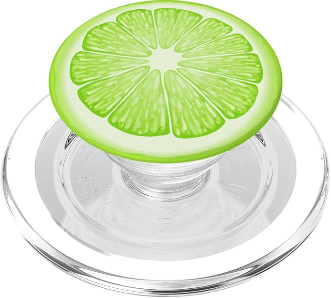 Cute Green Lime Fruit Summer Time PopSockets Adhesive PopGrip