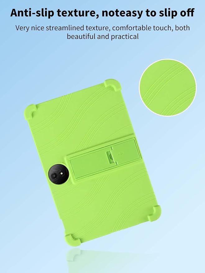 Case for TCL NXTPAPER 11 Plus Tablet 11.5inchNOUKAJU Tablet Protection CaseAdjustable BracketSoft SiliconeSilicone Protection Cover for TCL NXTPAPER 11 Plus(Blue)