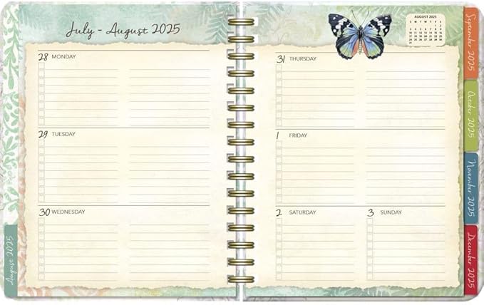 Lang, Field Guide Deluxe 2026 Planner, 8.25'' X 9.5'', Weekly Calendar with Stapled Binding
