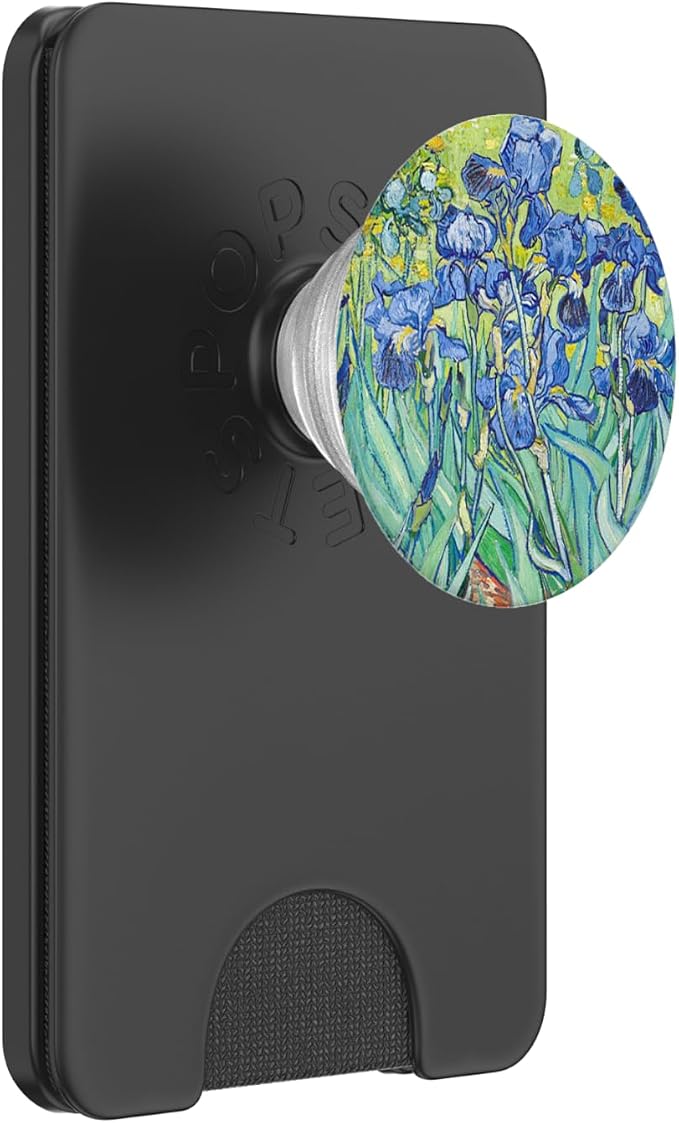 Irises Painting Art Vincent Van Gogh Pop Mount Socket PopSockets Adhesive PopGrip