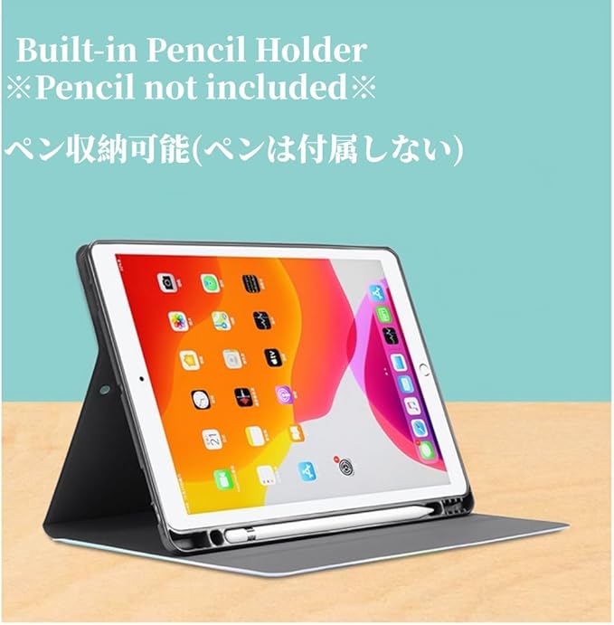 Flower Case for Xiaomi Redmi Pad 2 11 Case Flower Pattern Cute Floral Illustrated Printed Cover with Pencil HolderColor 5