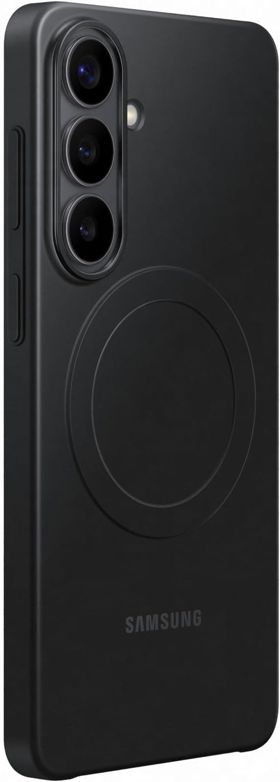 Samsung Galaxy S26 Rugged Magnet Phone Case Scratch Resistant Raised Edges Comfortable Safe Grip Black