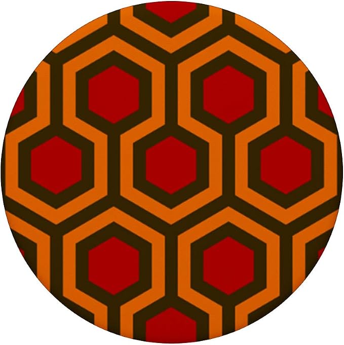 Overlook Hotel Carpet PopSockets PopGrip: Swappable Grip for Phones &amp Tablets