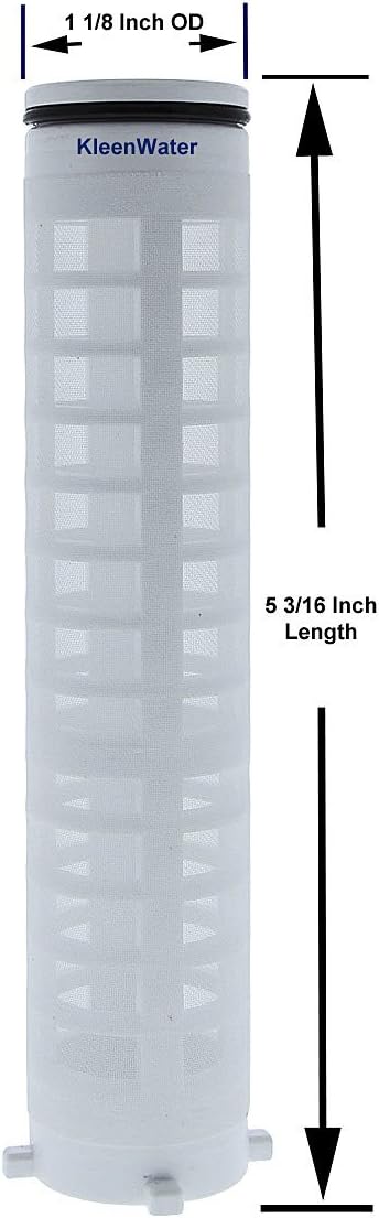 1 Inch 250 Mesh Spin-Down Sand Separator Filter Screen, KleenWater KW1-RE-250M