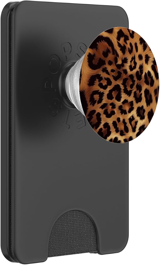 Leopard Print Stylish Pattern PopSockets Adhesive PopGrip