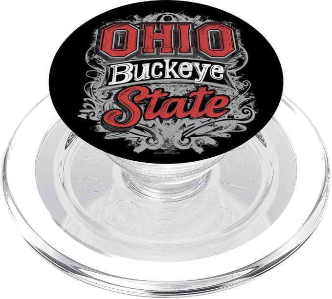 Vintage Ohio Buckeye Home State PopSockets Adhesive PopGrip