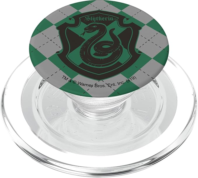 Harry Potter Slytherin Plaid Sigil PopSockets Adhesive PopGrip