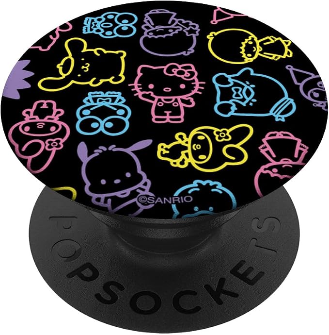 Sanrio Neon Friends PopSockets Adhesive PopGrip