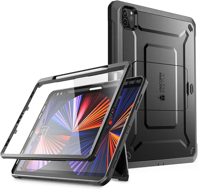 SUPCASE for iPad Pro 12.9 Inch Case 6th/5th/4th generation 2022/2021/2020 (Unicorn Beetle Pro) [Built-in Screen Protector &amp Stand &amp Pen Holder] Full-Body Rugged Cover for iPad Pro 12.9 Inch