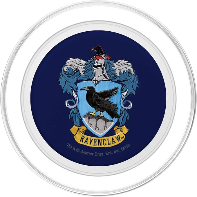 Wizarding World Harry Potter Ravenclaw Painted Crest PopSocket Adhesive PopGrip for Phones and Tablets