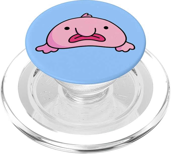 Blobby Bob Blob fish Deep Water Fish Gifts Pink Blobfish PopSockets Standard PopGrip