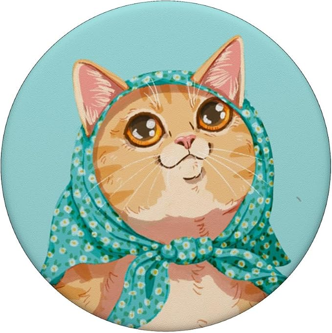 PopSockets Phone Grip – Cat PopSocket - Cat Meemaw PopSockets PopWallet for MagSafe