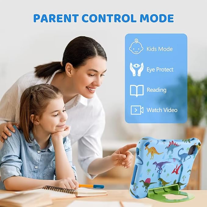 Dinosaur REVVL Tab 5G 2023 10.36 inch Case for Kid Boy Light EVA Kids Friendly Tablet Cover with Handle Kickstand Kid-Pro Shockproof Full Cover Boy's Gift (KL)