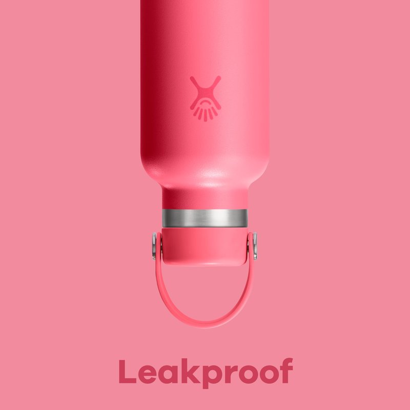 Hydro Flask Water Bottle - Insulated Stainless Steel - Non Spill, Leakproof in 24 Oz Cloud Pink