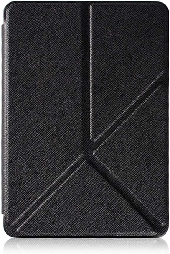 Case for 6.8 Kindle Paperwhite 5 (11th Generation-2021 Release) Standing Origami Slim Shell Cover with Auto Wake/Sleep for Kindle Paperwhite Signature Edition E-Reader Black