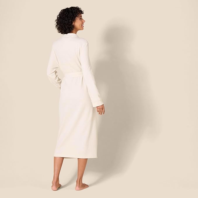 Amazon Essentials Women's Lightweight Waffle Full-Length Robe (Available in Plus Size)