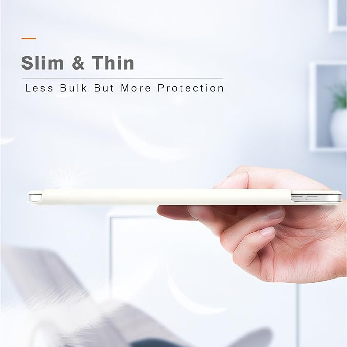 Magnetic Case for iPad (A16) 11th Generation 11 Inch 2025 Smart Folio for iPad 10th Generation 10.9 inch 2022 Trifold Stand Tablet Cover with Auto Sleep/Wake Slim Lightweight Case Black