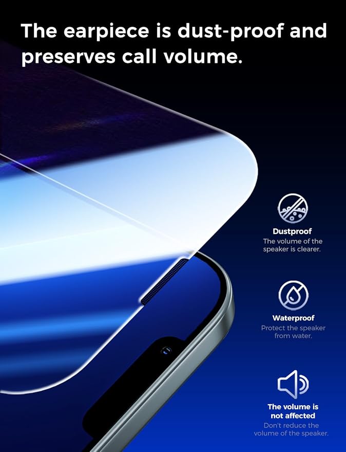 MAGIC JOHN 2 Pack for iPhone 13 Pro Max/iPhone 14 Plus 6.7 inch Tempered Glass Screen Protector Auto Dust-Elimination Installation Bubble Free HD Clear Easy Installation | 6.7 inch2 Pack HD Clea