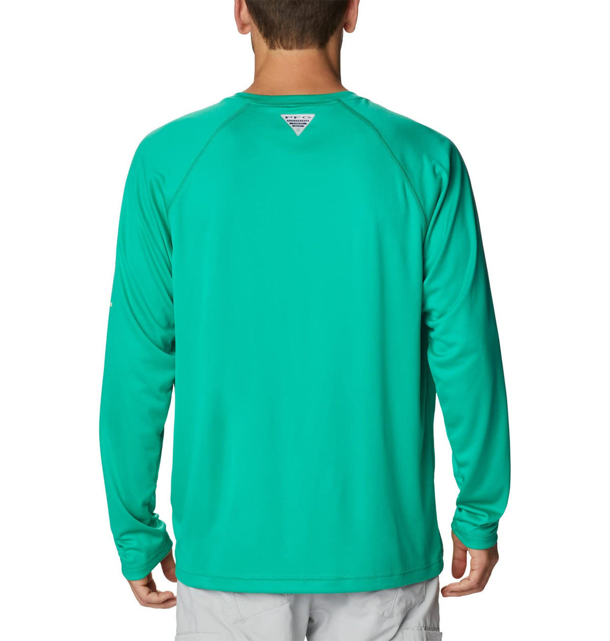 Columbia Men's Terminal Tackle Long Sleeve Shirt, Circuit/Key West Logo, 3X Tall