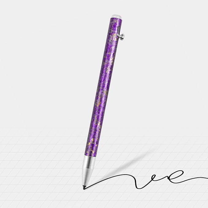 Titanium Magnetic EMR Stylus for E-Ink Devices Retractable Magnetic Digital Pen with Precision Fine Tip Lightweight Writing Pen Compatible with Remarkable 2 Kindle Scribe BOOX SupernoteBlue