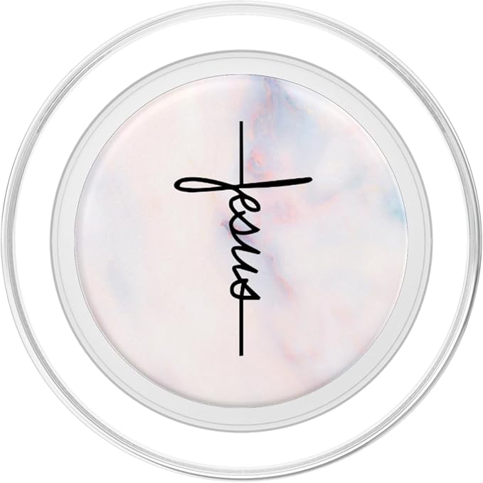 Jesus Cross Phone Grip Christian PopSockets Adhesive PopGrip