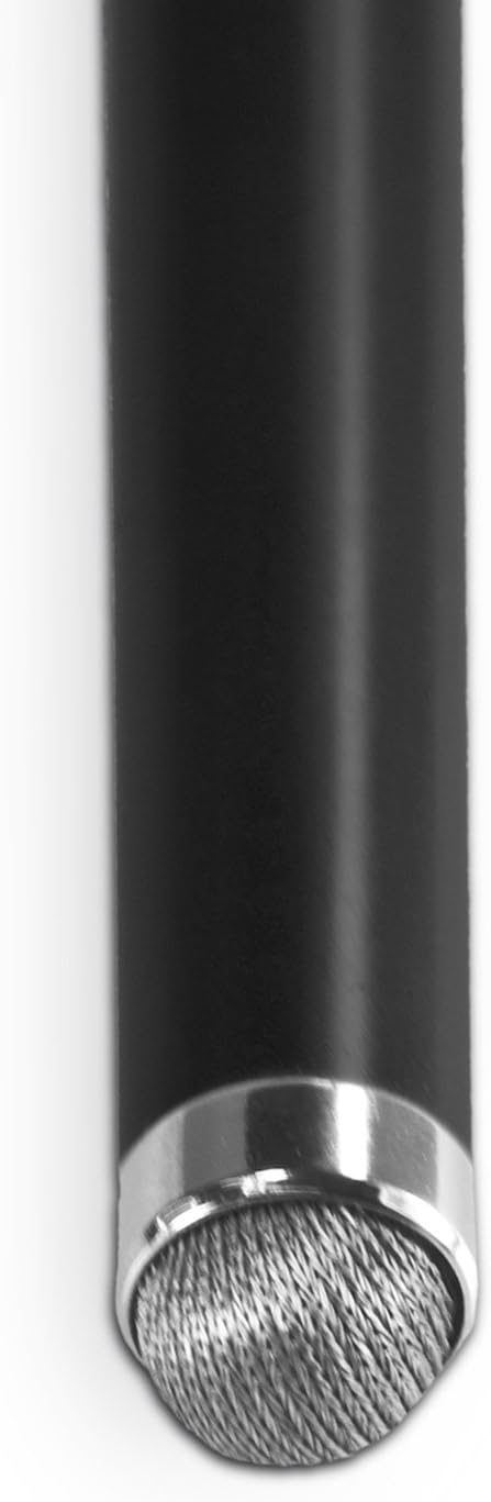 BoxWave Stylus Pen Compatible with Samsung Galaxy Tab S5e Wi-Fi - EverTouch Capacitive Stylus Fiber Tip Capacitive Stylus Pen - Jet Black