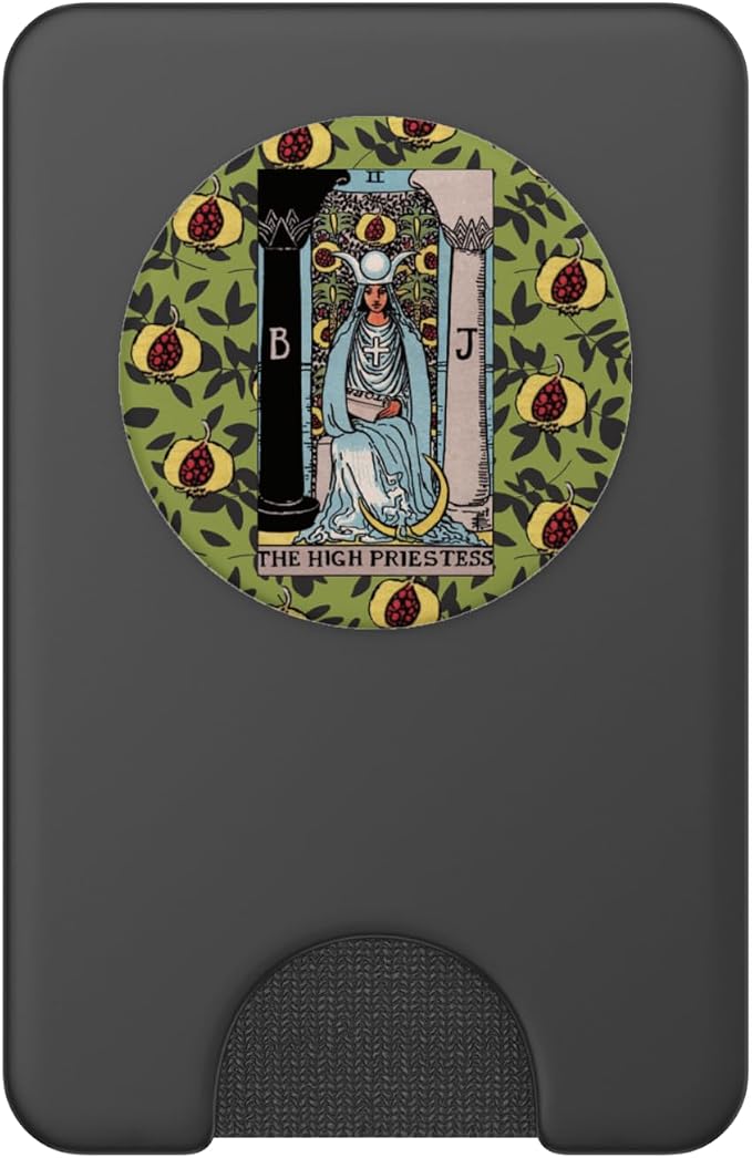 Tarot Card High Priestess for Tarot Card Reader Psychic PopSockets Adhesive PopGrip