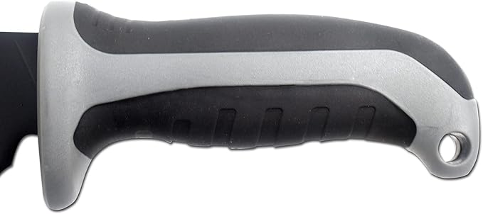 Snake Eye Machete with Heavy Duty Construction-Ergonomic Non-Slip Handle and Belt Sheath for Gardening, Land-Management, Bushcraft, Hunting and Outdoor