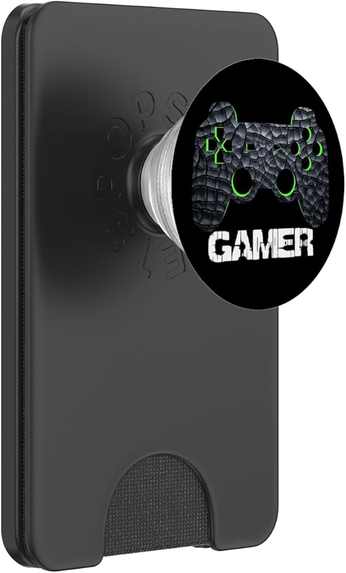 Gamer Gaming Cool Video Games Design Boys Girls Teens PopSockets Swappable PopGrip